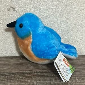 Wild Republic Audubon Birds Eastern Bluebird Plush With Authentic Bird Sound